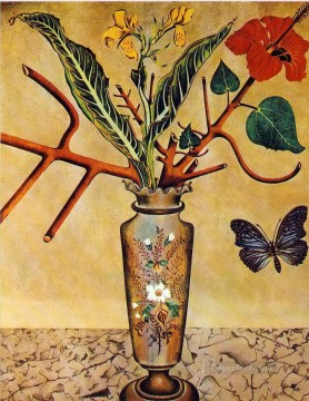 Joan Miró Painting - Flores y mariposas Joan Miró